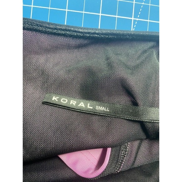 5/$25 Koral Pink Athletic Sports Unpadded Bra Size S Small NWOT - Picture 6 of 6